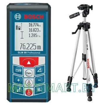 Лазерный дальномер Bosch GLM 80 + BS 150 Professional (06159940A1)